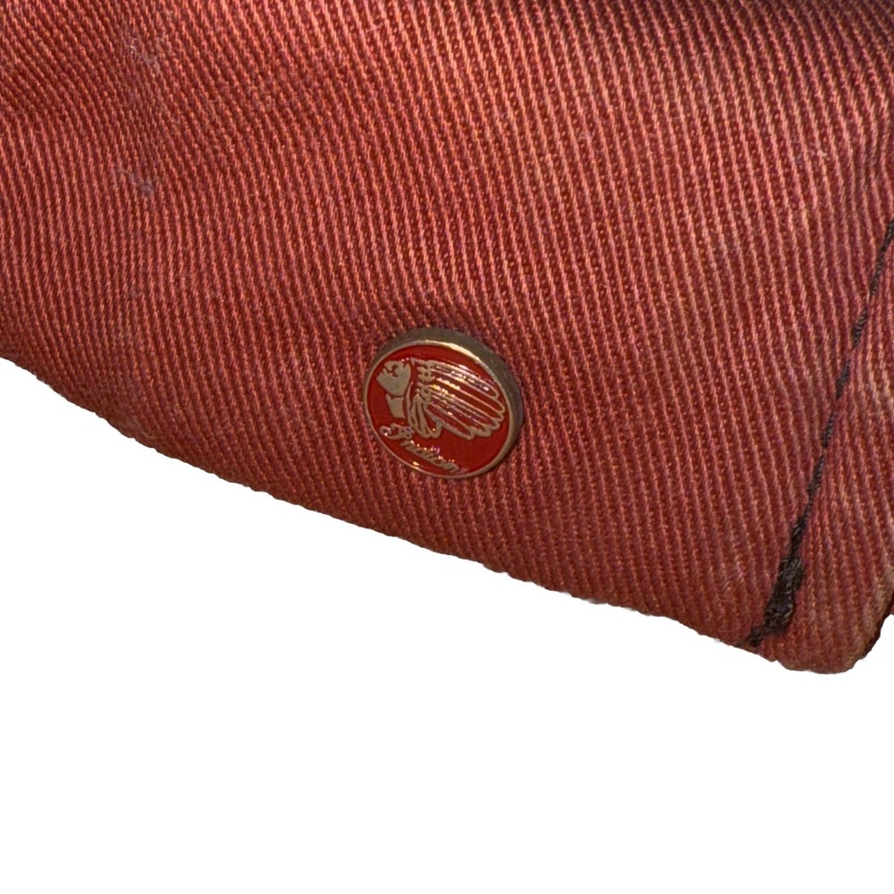 Vintage Indian Motorcycles BASEBALL/Trucker Hat ONE SIZE 2 Small Holes See Photo - Picture 5 of 7
